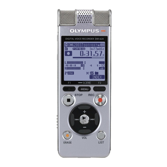 OLYMPUS DM 620 DETAILED INSTRUCTIONS Pdf Download ManualsLib
