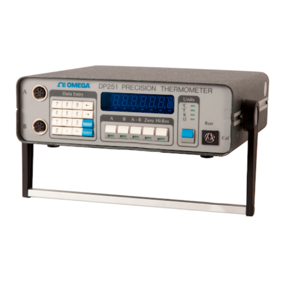 OMEGA DP251 OPERATOR'S MANUAL Pdf Download ManualsLib