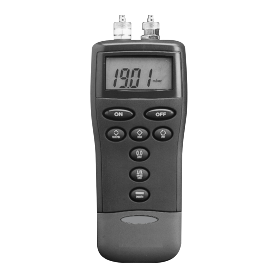 OMEGA ENGINEERING HHP2000 SERIES OPERATING INSTRUCTIONS MANUAL Pdf