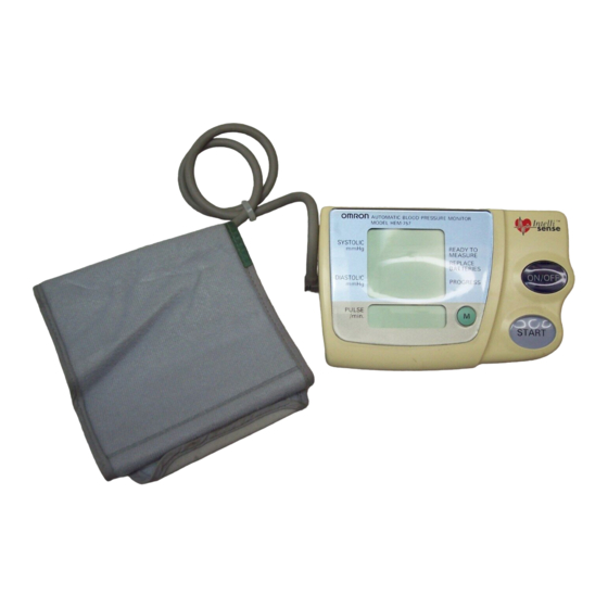 Upper Arm Blood Pressure Monitor + ECG (HEM-7530T)
