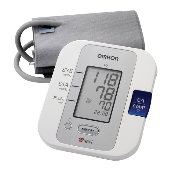 Omron M3 Automatic Blood Pressure Monitor User Manual
