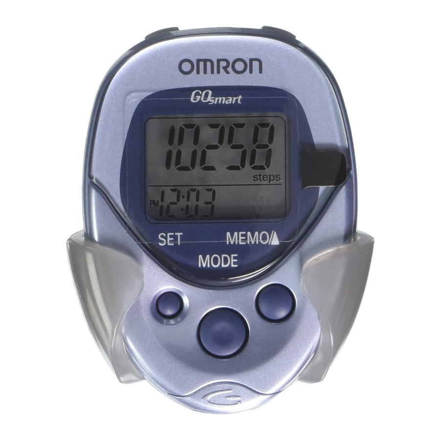 Omron HJ-112 GOsmart™ Pocket Pedometer 