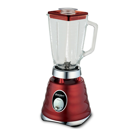 OSTER OSTERIZER BLENDER/LIQUEFIER DIRECTIONS FOR USE MANUAL Pdf
