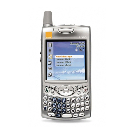 Palmone Treotm Treotm 650 Using Manual Pdf Download 