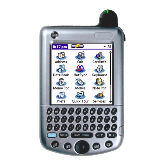 PALM VOICE MEMO HANDBOOK Pdf Download | ManualsLib