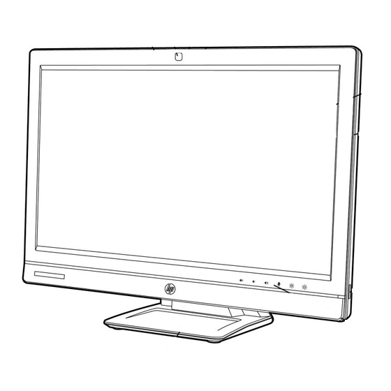 HP Compaq 8300 Elite Illustrated Parts & Service Map