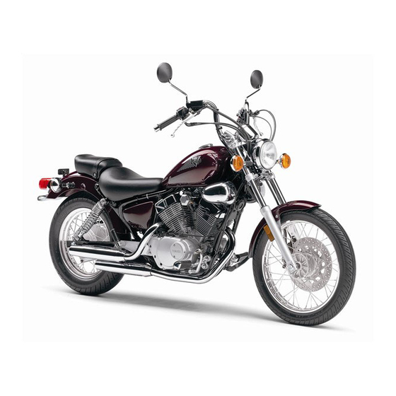 Yamaha 2007 Virago XV250W Owner's Manual