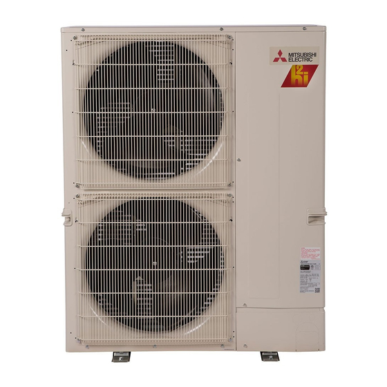 MITSUBISHI ELECTRIC MXZ8C48NAHZ INSTALLATION MANUAL Pdf Download