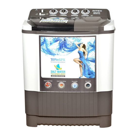 intex turbo spa washing machine