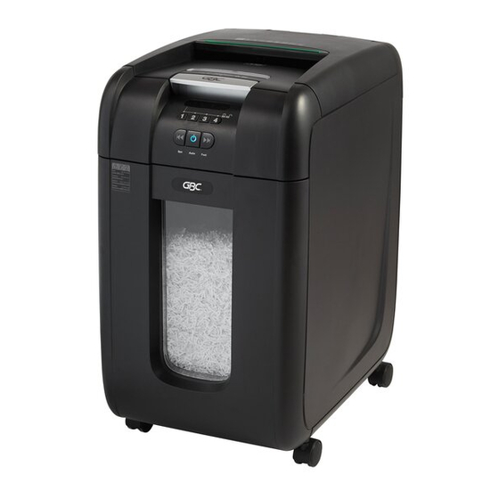 GBC ShredMaster Small Home Office Shredder, PX08-04, Cross-Cut, 8 Sheets