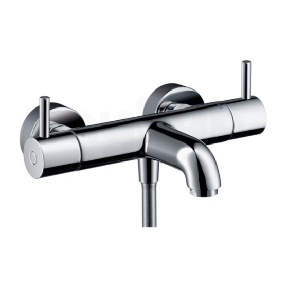 HANS GROHE ECOSTAT 1001 SL CARE 13284000 INSTALLATION INSTRUCTIONS