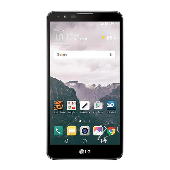 LG STYLO 2 USER MANUAL Pdf Download | ManualsLib