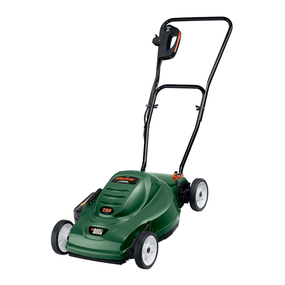 Black and decker electric mower stopped working hot sale