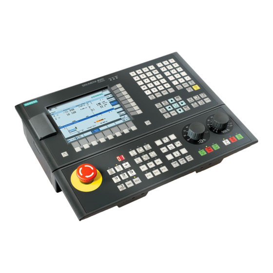 Siemens SINUMERIK 808D ADVANCED Diagnostic Manual