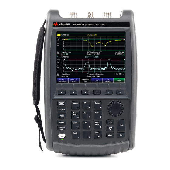 KEYSIGHT N9912A SERVICE MANUAL Pdf Download ManualsLib