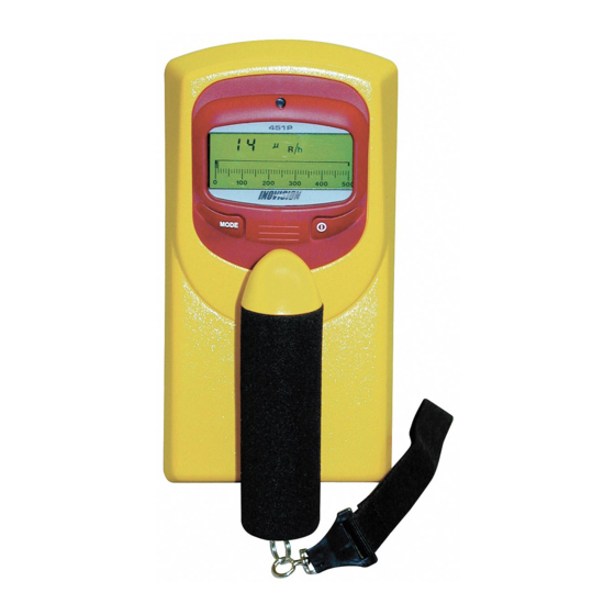 FLUKE VICTOREEN 451P OPERATOR'S MANUAL Pdf Download ManualsLib