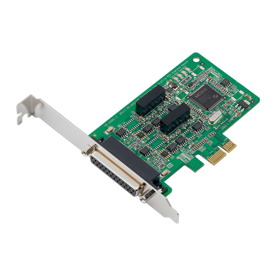 Moxa Technologies CP-132EL Quick Installation Manual