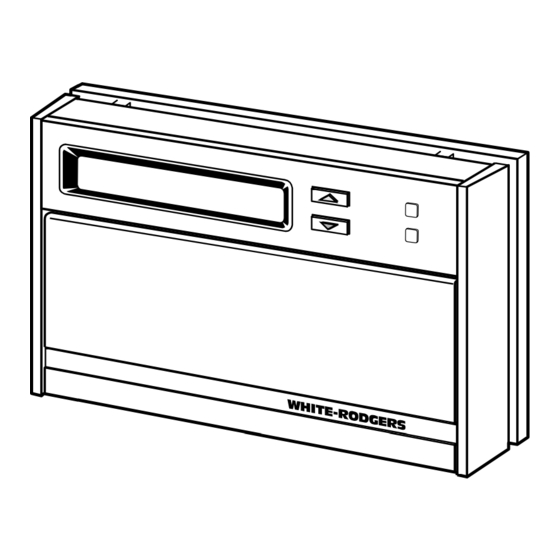White Rodgers 1F91W-71 Installation Instructions Manual