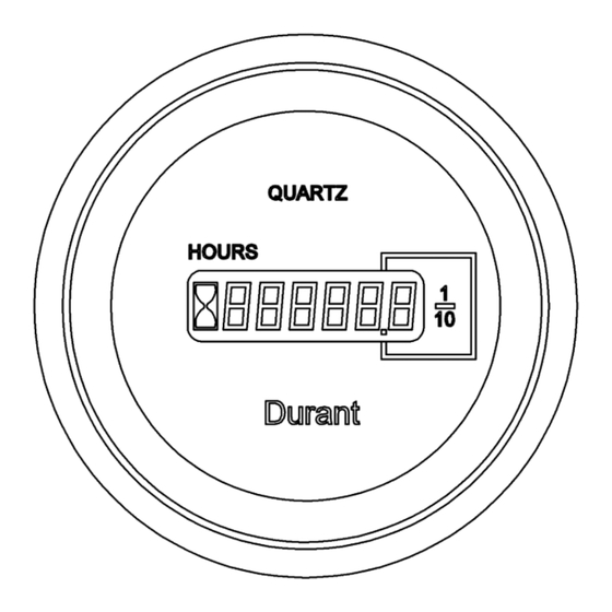 Durant E42DI24 Series Instruction Sheet