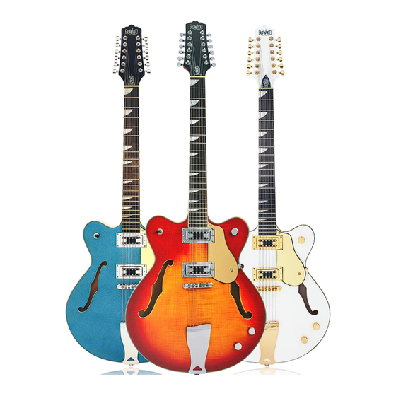 Eastwood Guitars CLASSIC 6 DLX Setup Manual