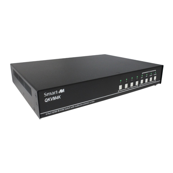 SMART-AVI QKVM4K User Manual