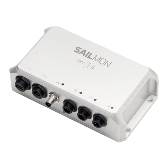 Sailmon E4 Installation Manual