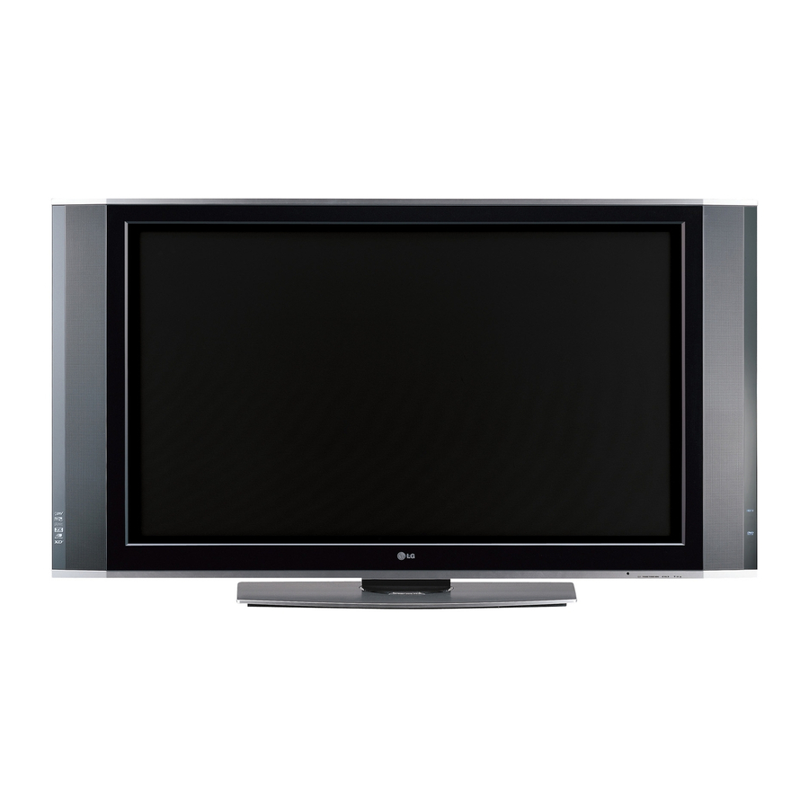 LG 50PX5D Service Manual