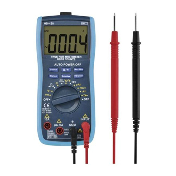 Emos MD-430 Manual