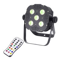 Stairville Tri Flat PAR Profile 5x3W RGB 25 User Manual
