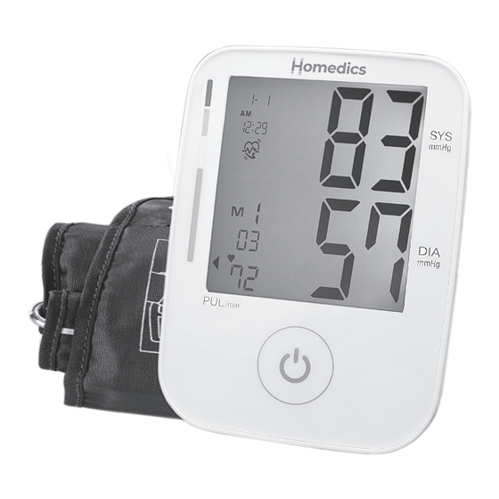 HoMedics BPM83 Manual
