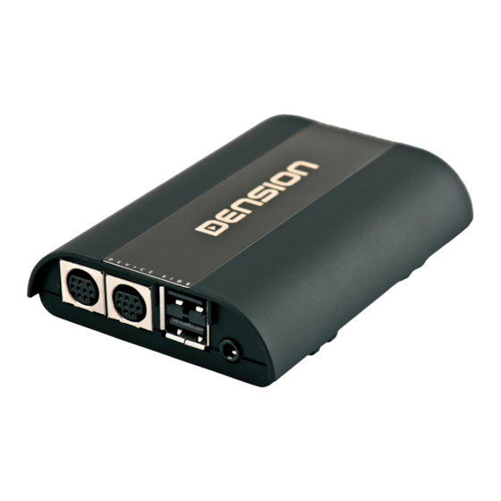 Dension GWP-9208-2 User Manual