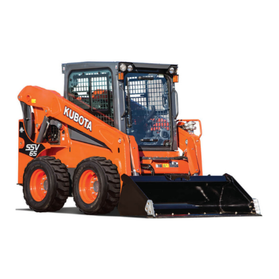 Kubota WSM SSV65 Manual
