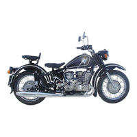 Ural Motorcycles Retro Solo 2003 Owner's Manual