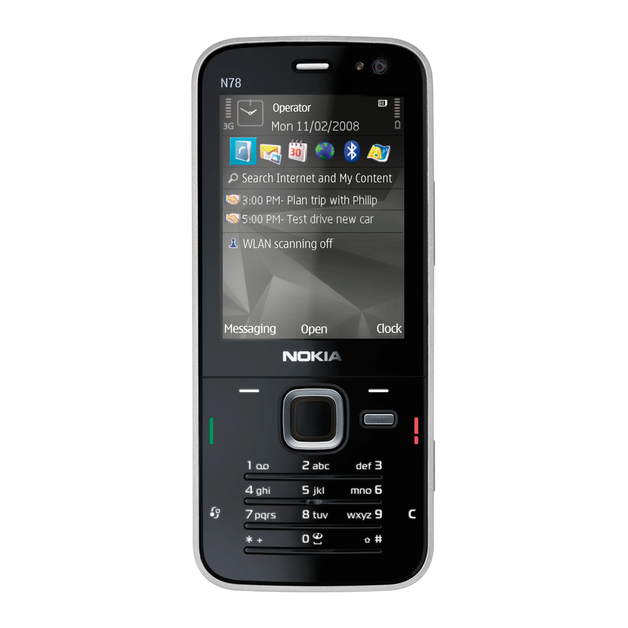 Nokia N78 User Manual