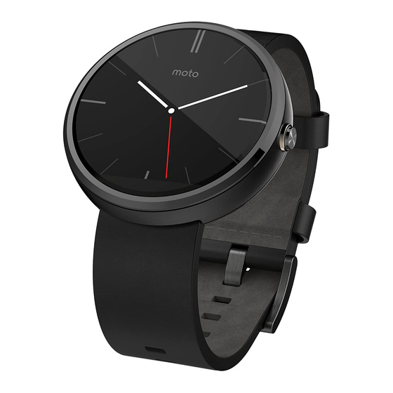 Motorola Moto 360 User Manual