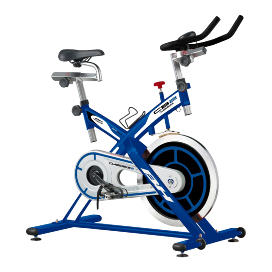 BH FITNESS Class Bike IIH9166 Instructions For Assembly And Use