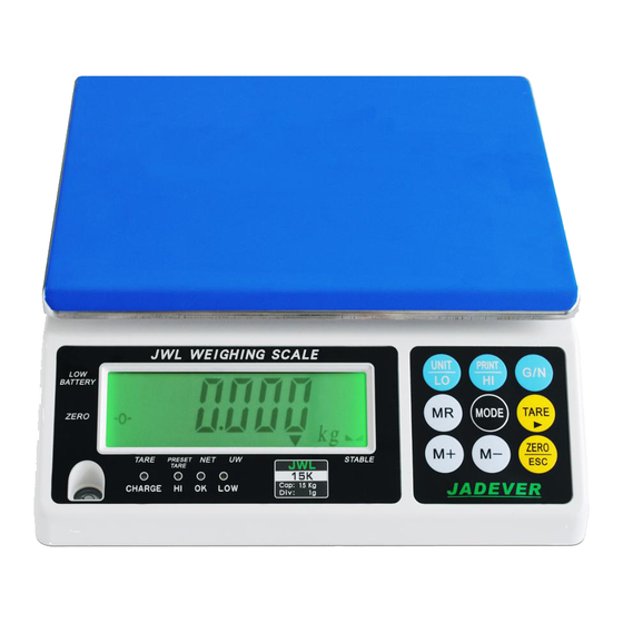 Jadever 30K User Manual