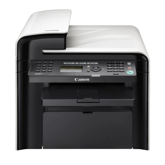 CANON MF4580DN STARTER MANUAL Pdf Download | ManualsLib