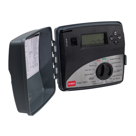 TORO TMC-424 USER MANUAL Pdf Download | ManualsLib