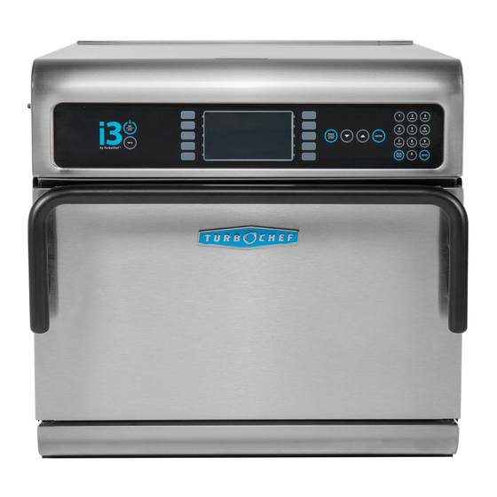 TURBOCHEF I3 OWNER'S MANUAL Pdf Download ManualsLib