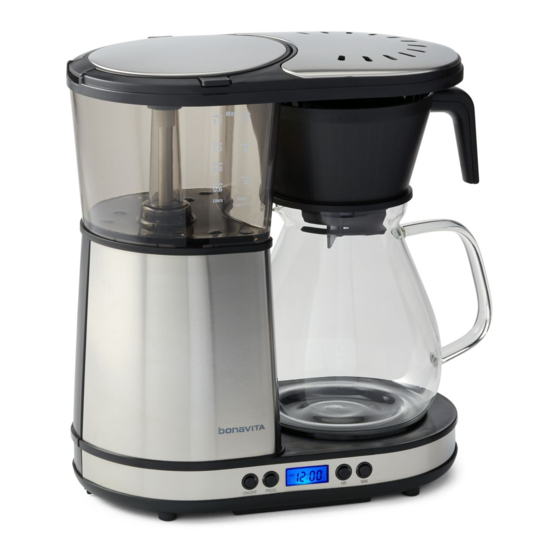 Bonavita 5 Cup Stainless Steel Carafe Coffee Maker BV1500TD READ