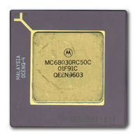 Motorola MC68030 User Manual
