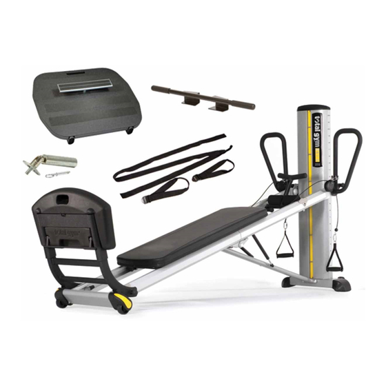 TOTAL GYM GTS ASSEMBLY AND SETUP Pdf Download ManualsLib