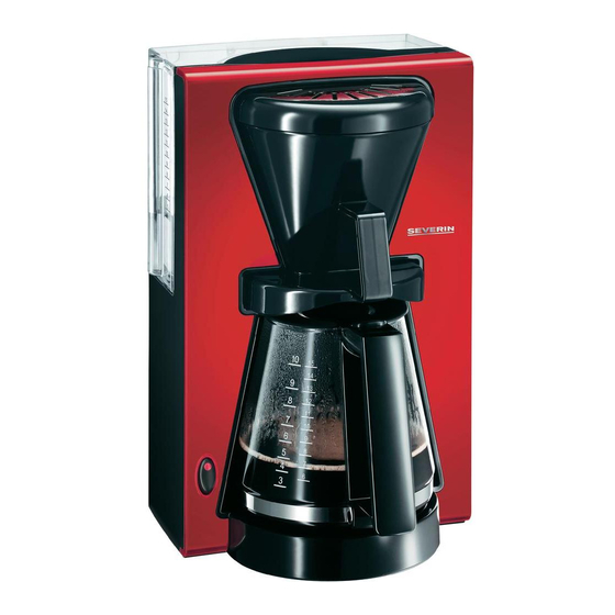 SEVERIN KA 5364 INSTRUCTIONS FOR USE MANUAL Pdf Download ManualsLib