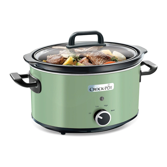 CROCKPOT CSC022 INSTRUCTION MANUAL Pdf Download ManualsLib