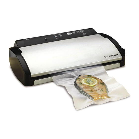FOODSAVER V2860 REFERENCE MANUAL Pdf Download ManualsLib