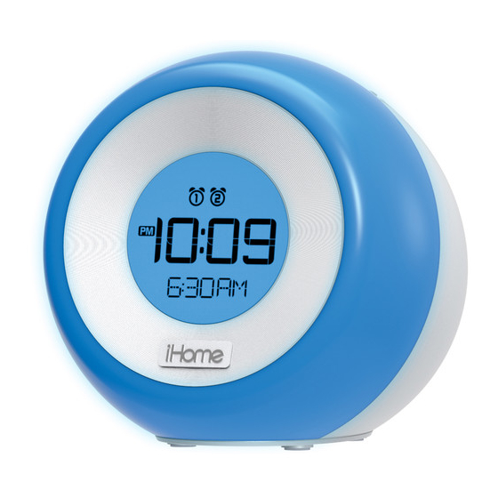 Ihome Alarm Clock Instruction Manual   Raw 