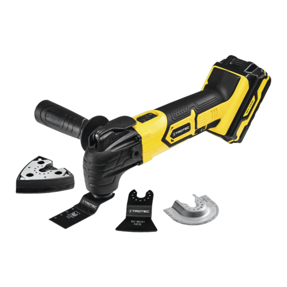 Trotec PMTS 10-20V Operating Manual