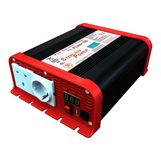 Sterling Power Pro Power SB Pure Sine Wave Manual