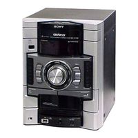 Sony MHC-GTX66 Operating Instructions Manual